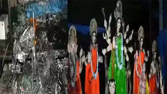 3 killed, 64 injured as fire breaks out in Durga Puja pandal in UP